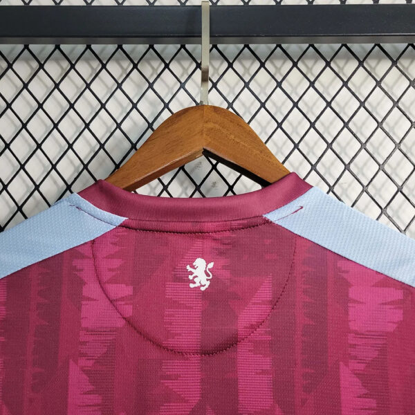 Aston Villa 2023/2024 Home Football Jersey 1:1 Thai Quality - Image 10