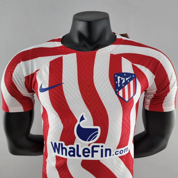 Atletico Madrid 2022/2023 Player Version Home Football Jersey 1:1 Thai Quality - Image 5