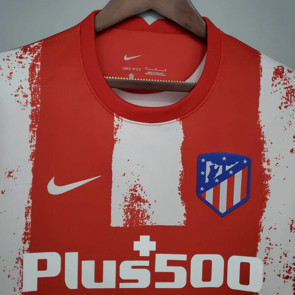 Atletico Madrid 2021/2022 Home Football Jersey 1:1 Thai Quality - Image 4