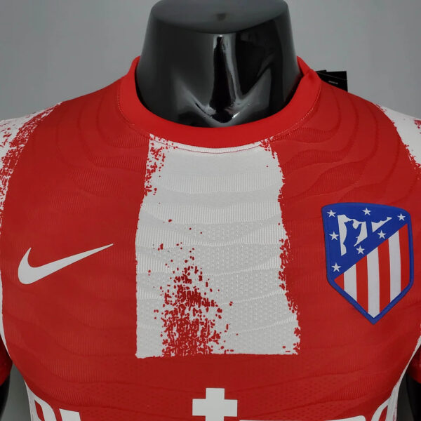 Atletico Madrid 2021/2022 Player Version Home Football Jersey 1:1 Thai Quality - Image 4