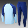Atletico Madrid 2022/2023 Half-Pull Training Suit Blue 1:1 Thai Quality Set - Image 2