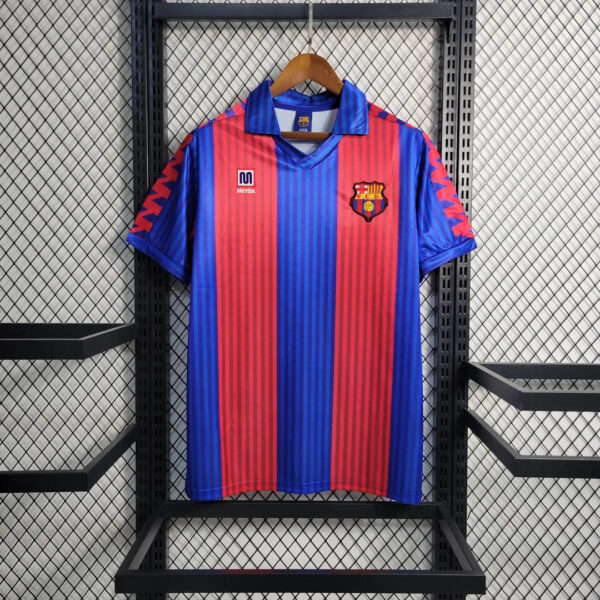 Barcelona 1991/1992 Retro Home Football Jersey 1:1 Thai Quality