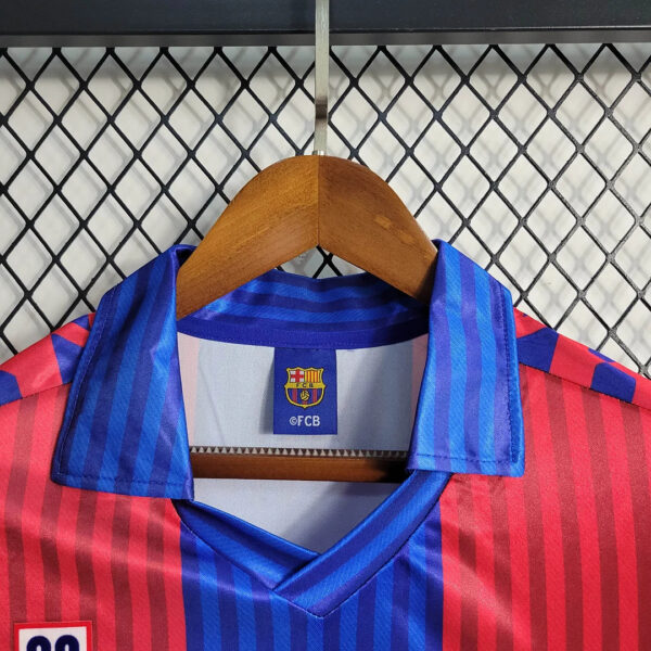 Barcelona 1991/1992 Retro Home Football Jersey 1:1 Thai Quality - Image 7