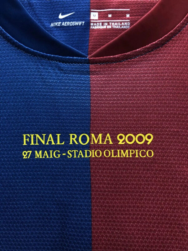 Barcelona 2008/2009 Champions League Retro Home Football jersey 1:1 Thai Quality - Image 11