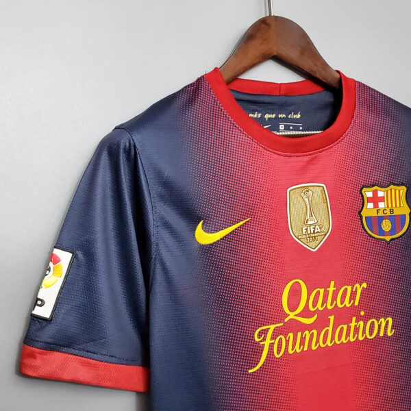 Barcelona 2012/2013 Retro Home Football Jersey 1:1 Thai Quality - Image 3