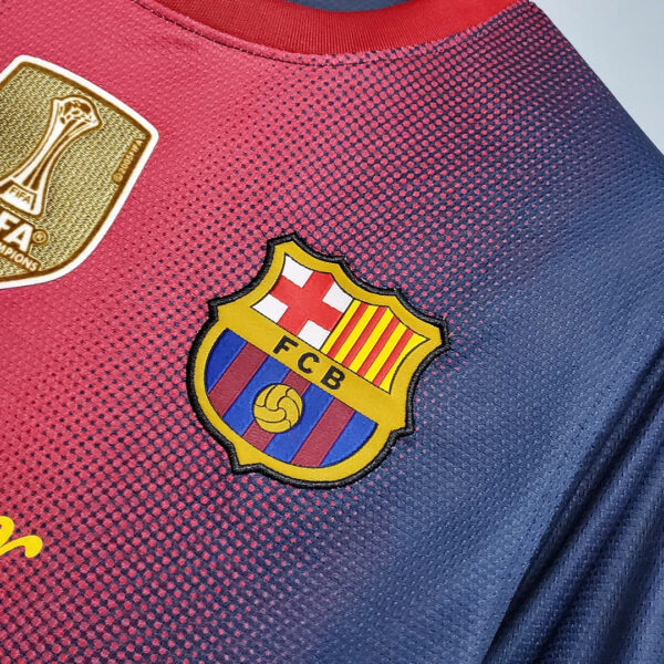 Barcelona 2012/2013 Retro Home Football Jersey 1:1 Thai Quality - Image 6