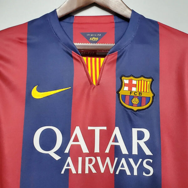 Barcelona 2014/2015 Retro Home Football Jersey 1:1 Thai Quality - Image 6