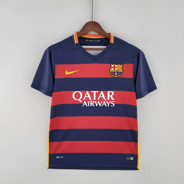 Barcelona 2015/2016 Retro Home Football Jersey 1:1 Thai Quality