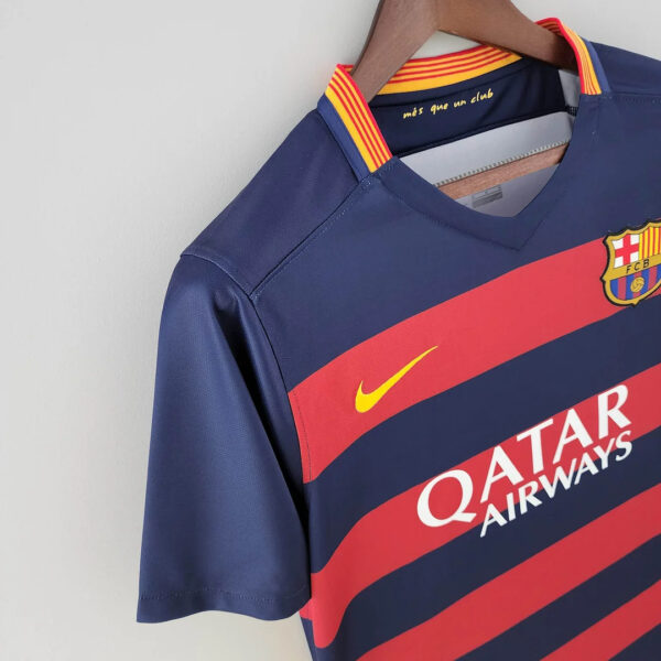 Barcelona 2015/2016 Retro Home Football Jersey 1:1 Thai Quality - Image 5