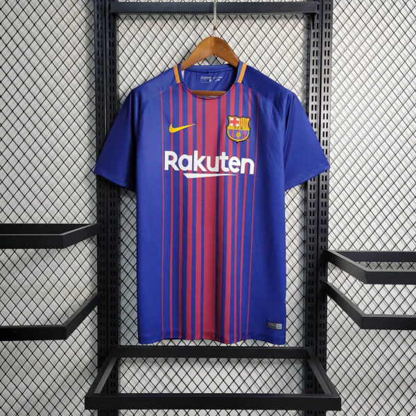 Barcelona 2017/2018 Retro Home Football Jersey 1:1 Thai Quality