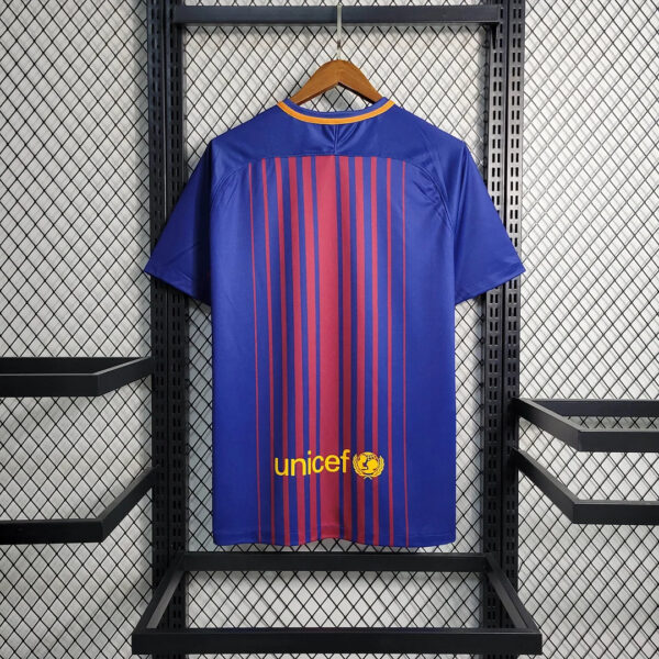 Barcelona 2017/2018 Retro Home Football Jersey 1:1 Thai Quality - Image 2