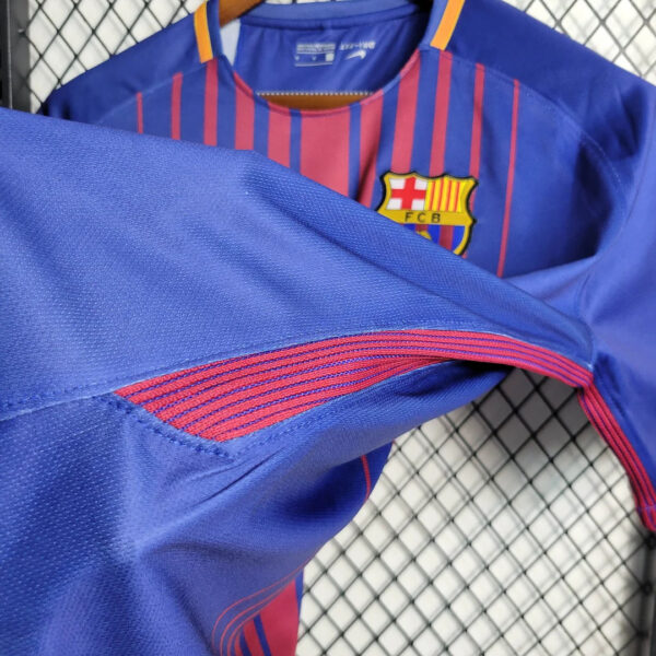 Barcelona 2017/2018 Retro Home Football Jersey 1:1 Thai Quality - Image 8