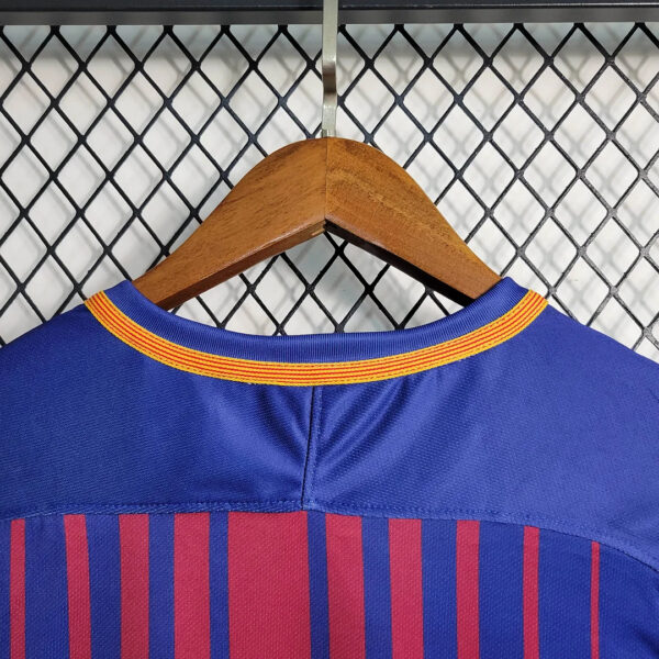 Barcelona 2017/2018 Retro Home Football Jersey 1:1 Thai Quality - Image 9