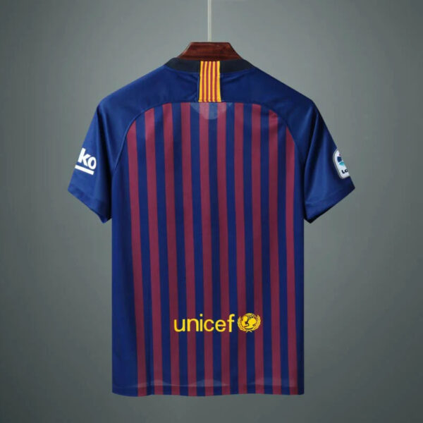 Barcelona 2018/2019 Retro Home Football Jersey 1:1 Thai Quality - Image 2