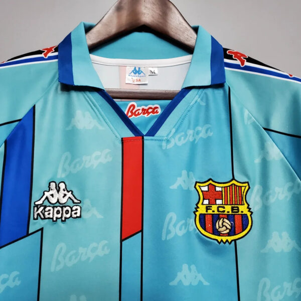 Barcelona 1996/1997 Retro Away Football Jersey 1:1 Thai Quality - Image 4