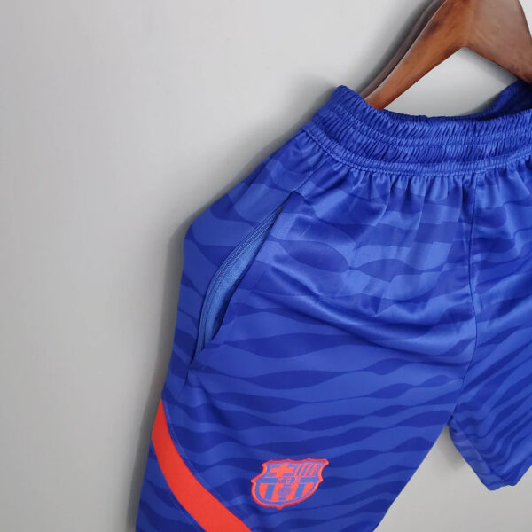 Barcelona 2021/2022 Blue Shorts - Image 4