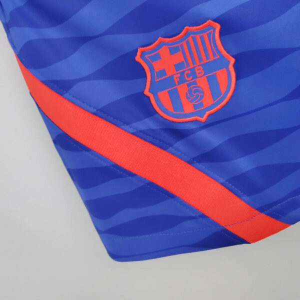 Barcelona 2021/2022 Blue Shorts - Image 5