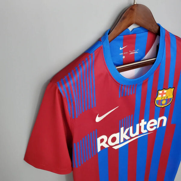 Barcelona 2021 / 2022 Home Football Jersey 1:1 Thai Quality - Image 3