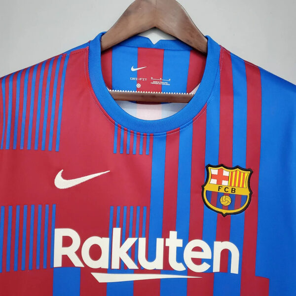 Barcelona 2021 / 2022 Home Football Jersey 1:1 Thai Quality - Image 4