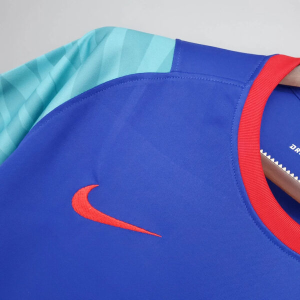 Barcelona 2021/2022 Jersey Training Wear Blue And Green - Image 5