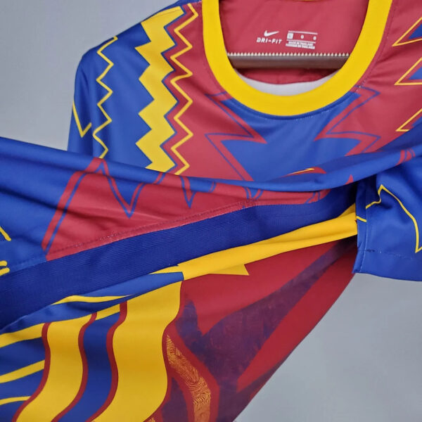 Barcelona 2021/2022 Jersey Training Wear Concept Edition - Image 7