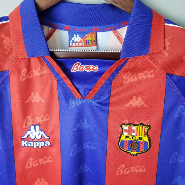 Barcelona 1996/1997 Retro Home Football Jersey 1:1 Thai Quality - Image 3