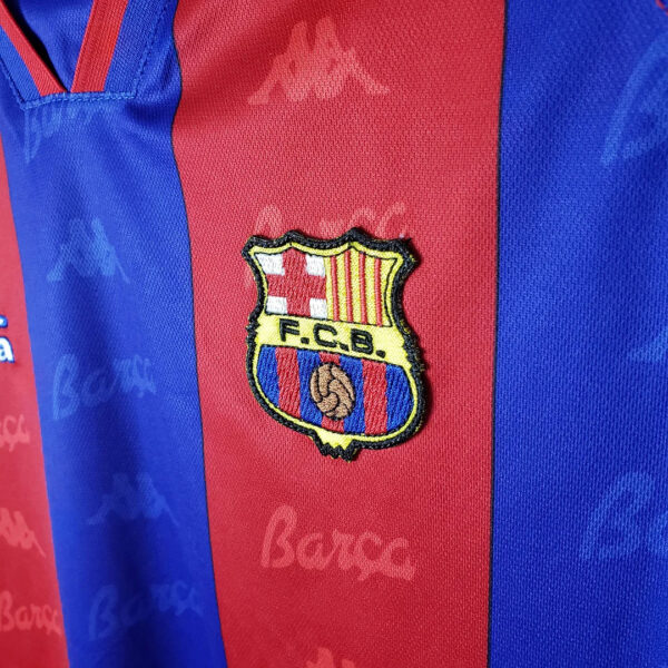 Barcelona 1996/1997 Retro Home Football Jersey 1:1 Thai Quality - Image 5