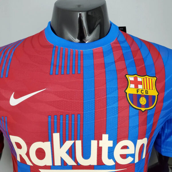 Barcelona 2021/2022 Player Version Home Football Jersey 1:1 Thai Quality - Image 4