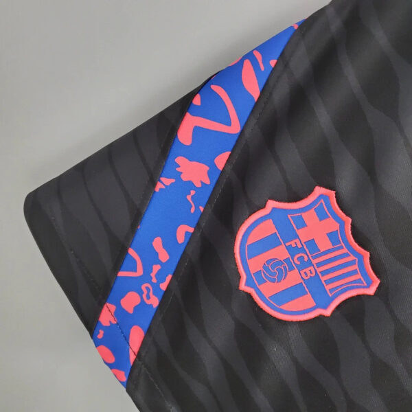 Barcelona 2021/2022 Training Black Shorts - Image 5