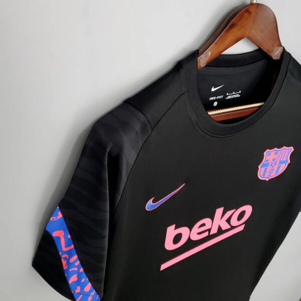 Barcelona 2021/2022 Training Suit Black - Image 3