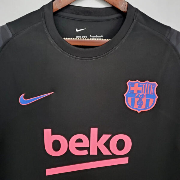 Barcelona 2021/2022 Training Suit Black - Image 4