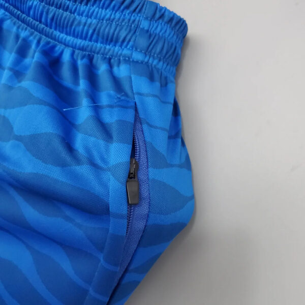 Barcelona 2021/2022 Training Suit Blue Shorts - Image 3