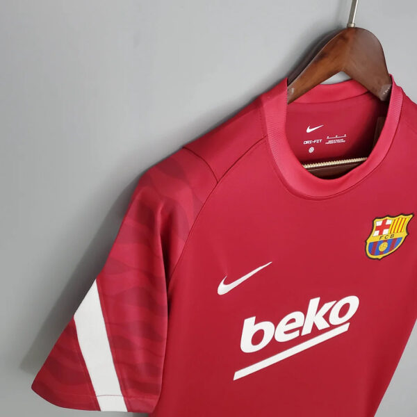 Barcelona 2021/2022 Training Suit Red - Image 3