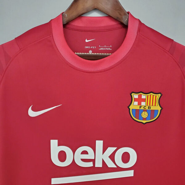 Barcelona 2021/2022 Training Suit Red - Image 4