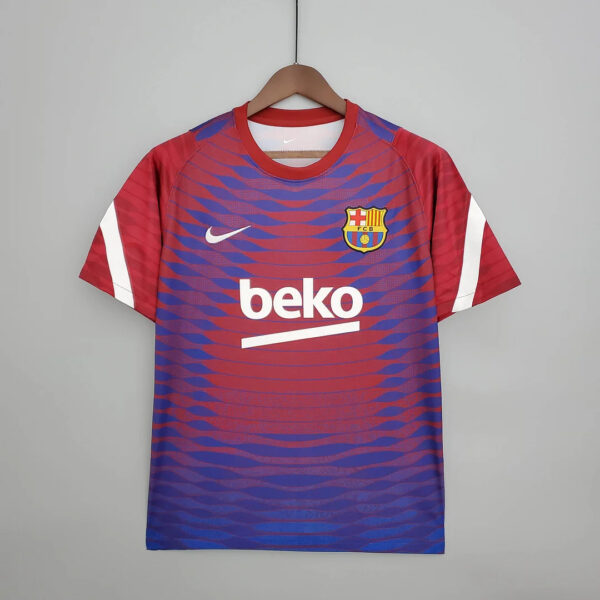 Barcelona 2021-2022 Training Suit Red And Blue