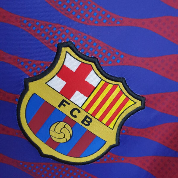 Barcelona 2021-2022 Training Suit Red And Blue - Image 6