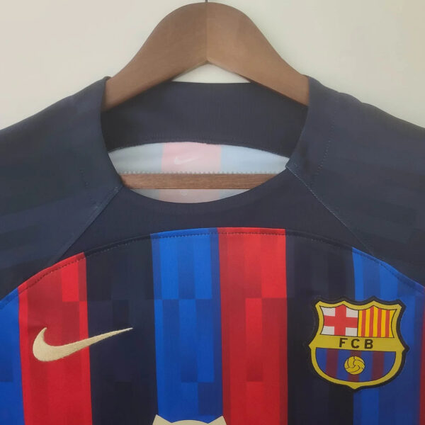 Barcelona 2022/2023 Drake Model Home Football Jersey 1:1 Thai Quality - Image 3