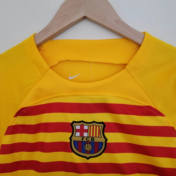 Barcelona 2022/2023 Fourth Away Football Jersey 1:1 Thai Quality Kids Size - Image 3