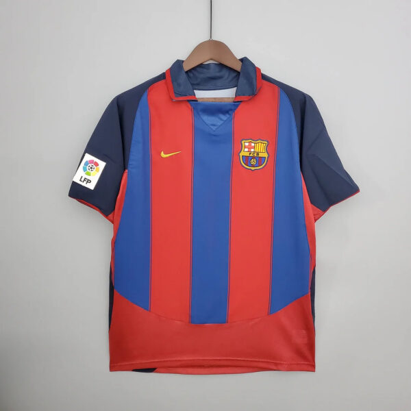 Barcelona 2003/2004 Retro Home Football Jersey 1:1 Thai Quality