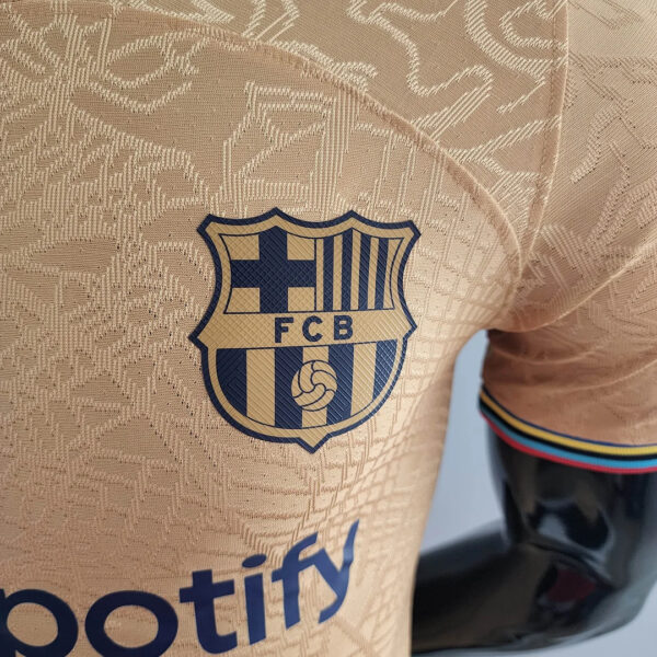 Barcelona 2022/2023 Player Version Away Football Jersey 1:1 Thai Quality - Image 6