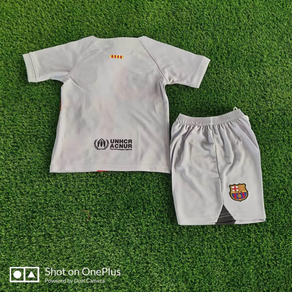 Barcelona 2022/2023 Third Away Football Jersey 1:1 Thai Quality Kids Size - Image 2