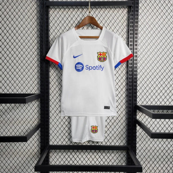 Barcelona 2023/2024 Away Football Jersey 1:1 Thai Quality Kids Size