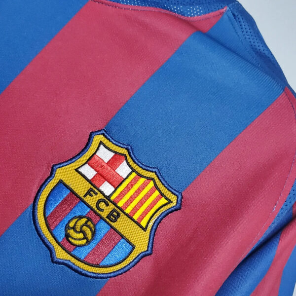 Barcelona 2005/2006 Retro Home Football Jersey UEFA Champions League 1:1 Thai Quality - Image 5