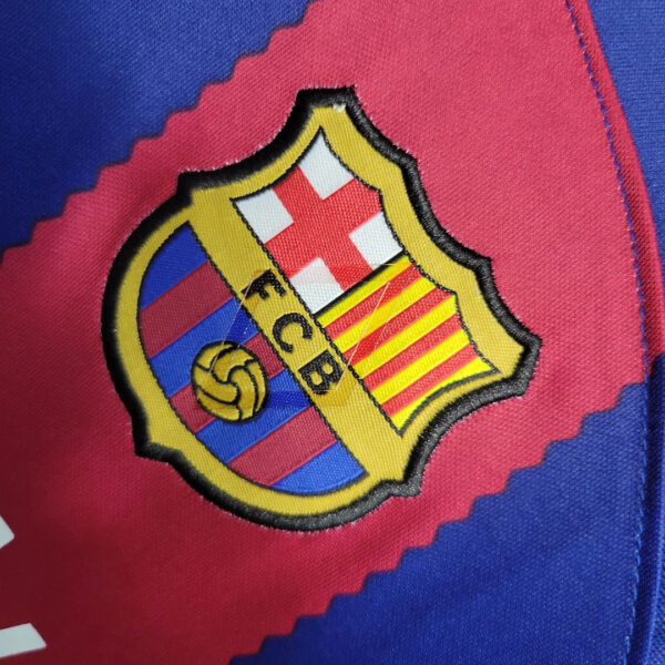 Barcelona 2023/2024 Home Football Jersey 1:1 Thai Quality Kids Size - Image 8