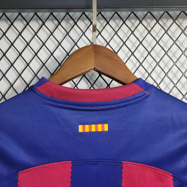 Barcelona 2023/2024 Home Football Jersey 1:1 Thai Quality Kids Size - Image 11