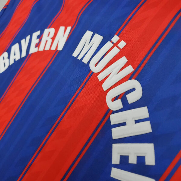 Bayern Munich 1995/1997 Retro Home Football Jersey 1:1 Thai Quality - Image 7