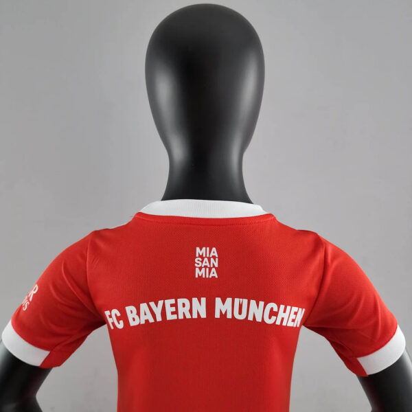 Bayern Munich 2022/2023 Home Football Jersey 1:1 Thai Quality Kids Size - Image 11