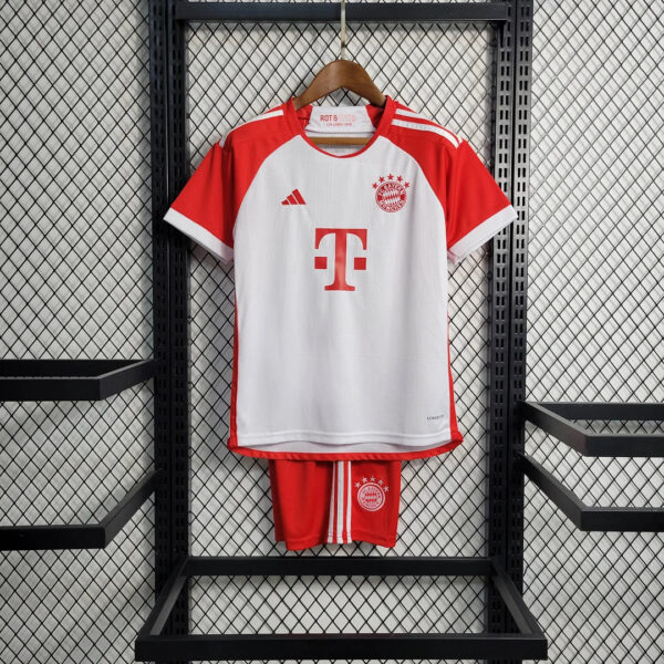 Bayern Munich 2023/2024 Home Football Jersey 1:1 Thai Quality Kids Size