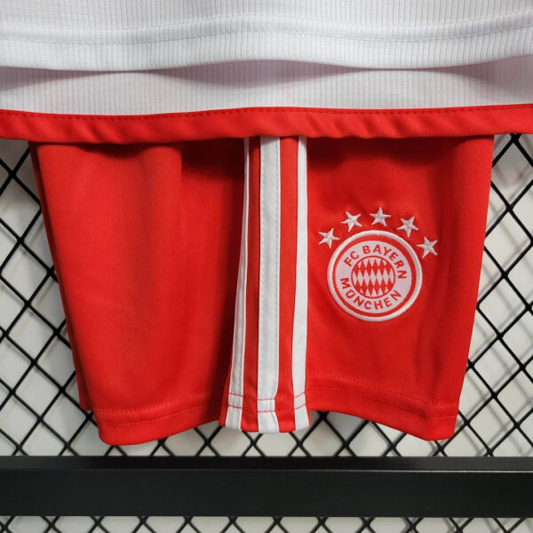 Bayern Munich 2023/2024 Home Football Jersey 1:1 Thai Quality Kids Size - Image 11