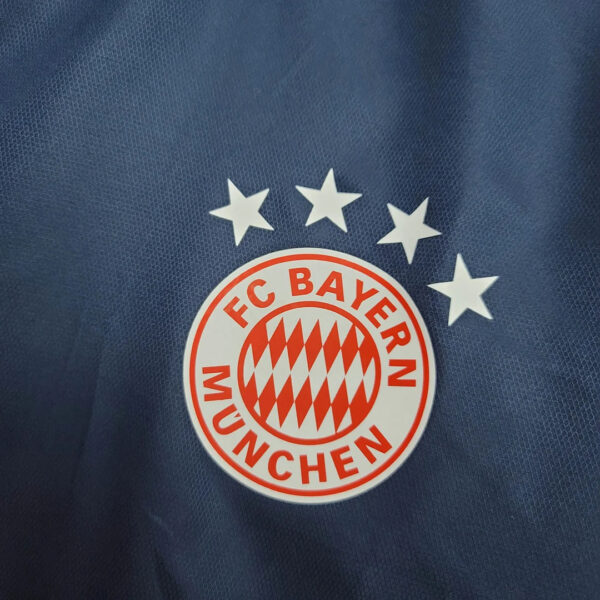 Bayern Munich 2021 Windbreaker Football Jersey Royal Blue 1:1 Thai Quality - Image 6